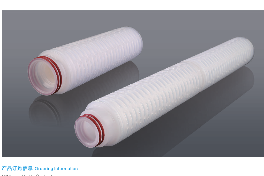 Hydrophobic PVDF Cartridges
